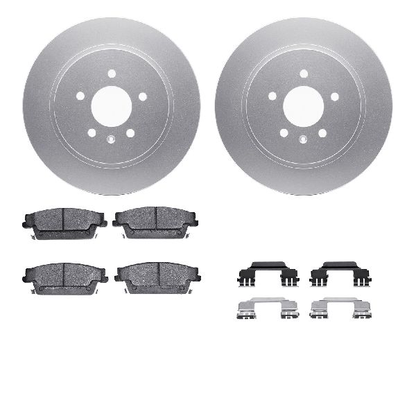 2005-2011 Cadillac STS Disc Brake Kit - Rear (Dynamic Friction)
