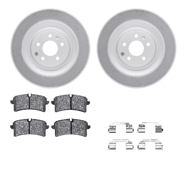 2015-2018 Porsche Macan Disc Brake Kit - Rear (Dynamic Friction)