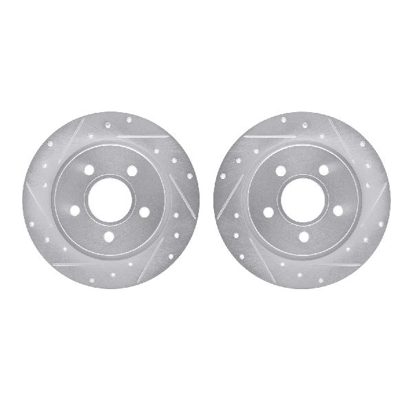 2012-2018 Ford Focus Disc Brake Rotor Set - Rear (Dynamic Friction)