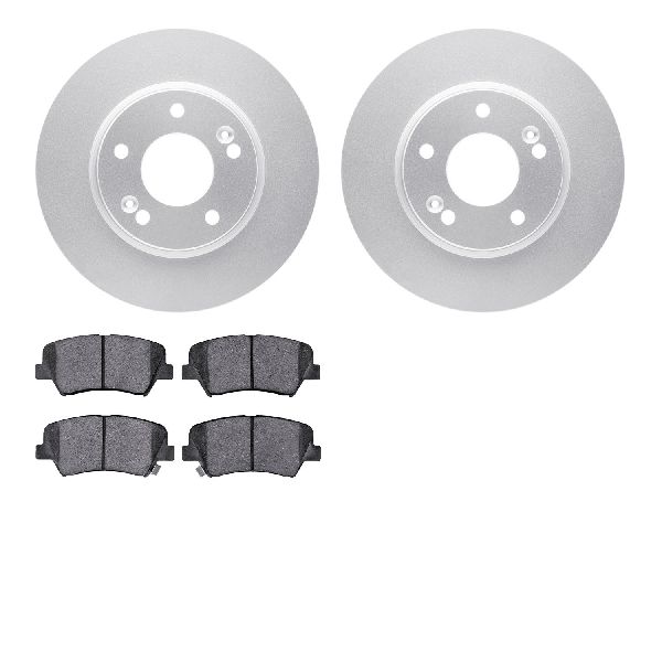 2012-2015 Hyundai Veloster Disc Brake Kit - Front (Dynamic Friction)