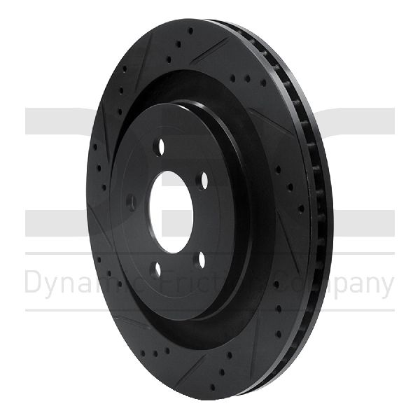 2015-2023 Ford Mustang Disc Brake Rotor - Rear Left (Dynamic Friction)