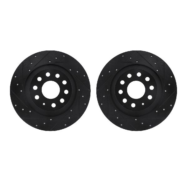 2019-2024 Volkswagen Jetta Disc Brake Rotor Set - Rear (Dynamic Friction)