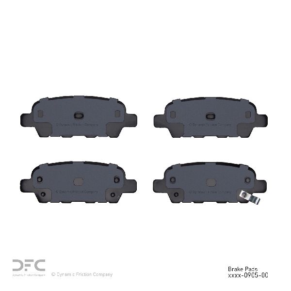 2011-2017 Nissan Juke Disc Brake Pad Set - Rear (Dynamic Friction)