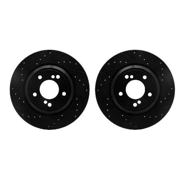 2001-2006 BMW M3 Disc Brake Rotor Set - Rear (Dynamic Friction)