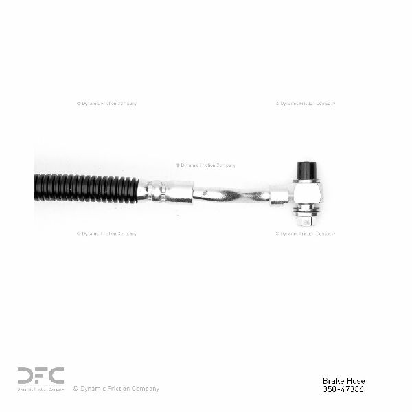 2001-2006 Chevrolet Silverado 3500 HD Brake Hydraulic Hose - Rear Left Lower (Dynamic Friction)