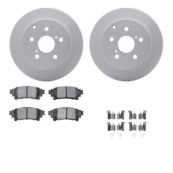 2016-2020 Toyota Mirai Disc Brake Kit - Rear (Dynamic Friction)