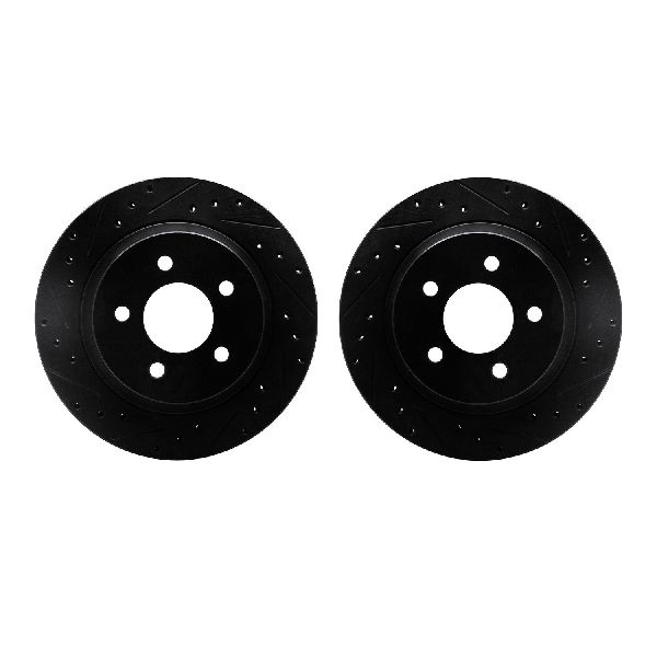 1994-2004 Ford Mustang Disc Brake Rotor Set - Rear (Dynamic Friction)