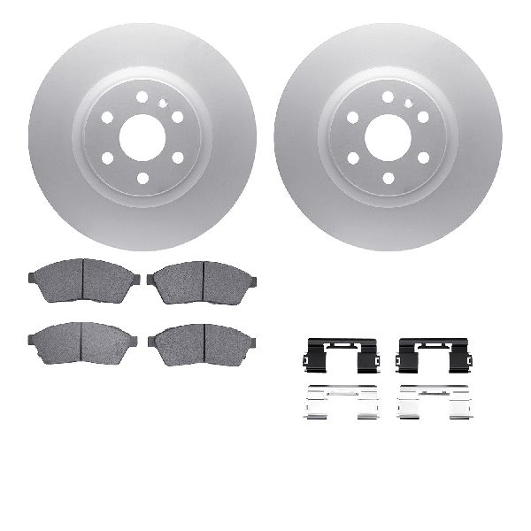 2010-2016 Cadillac SRX Disc Brake Kit - Front (Dynamic Friction)