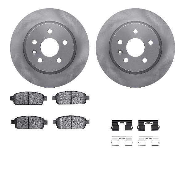 2011-2018 Chevrolet Cruze Disc Brake Kit - Rear (Dynamic Friction)