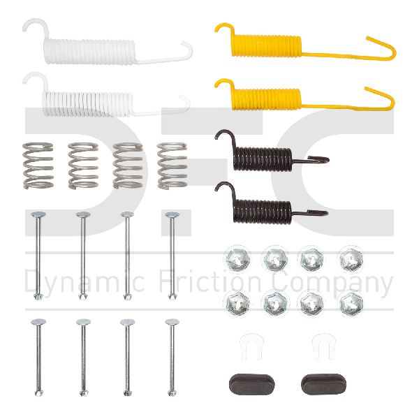 1966-1968 Dodge Charger Drum Brake Hardware Kit - Front or Rear (Dynamic Friction)