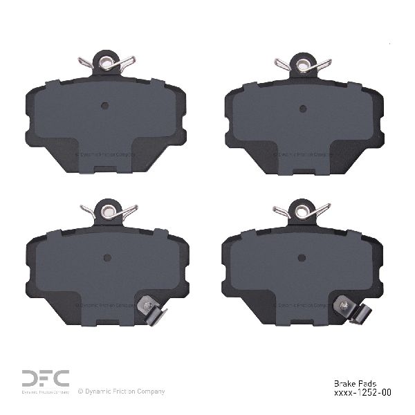 2005-2016 Smart Fortwo Disc Brake Pad Set - Front (Dynamic Friction)