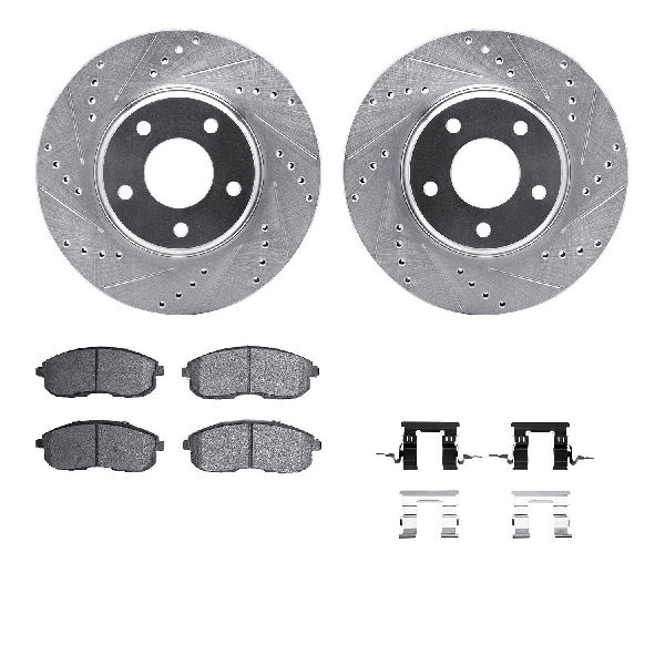 2002-2004 INFINITI I35 Disc Brake Kit - Front (Dynamic Friction)