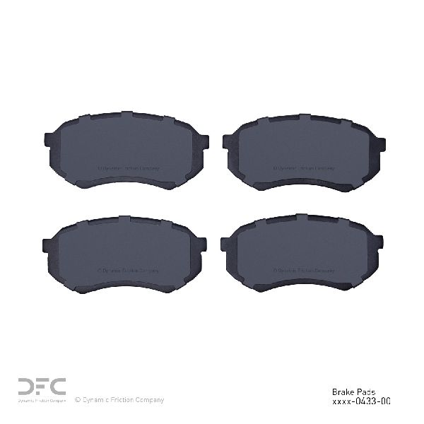 1995-2004 Toyota Tacoma Disc Brake Pad Set - Front (Dynamic Friction)