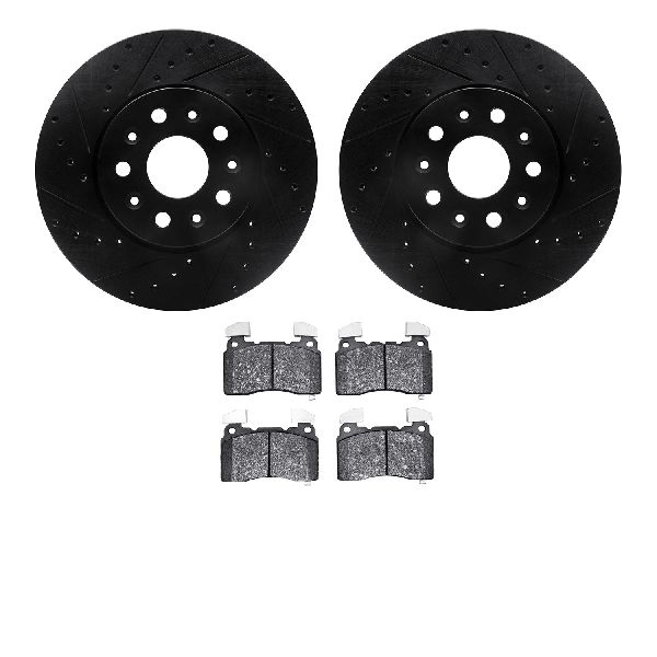 2017-2019 Chevrolet Camaro Disc Brake Kit - Front (Dynamic Friction)