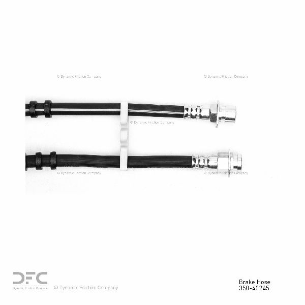 1996-2000 Dodge Caravan Brake Hydraulic Hose - Rear (Dynamic Friction)