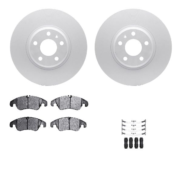 2012-2016 Audi A4 Disc Brake Kit - Front (Dynamic Friction)