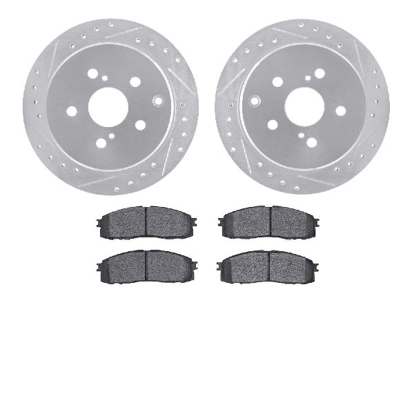 1986-1992 Toyota Supra Disc Brake Kit - Rear (Dynamic Friction)