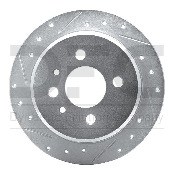 1984-1987 BMW 325e Disc Brake Rotor - Rear Left (Dynamic Friction)