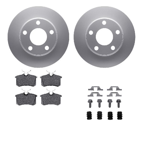 2001-2005 Audi Allroad Quattro Disc Brake Kit - Rear (Dynamic Friction)