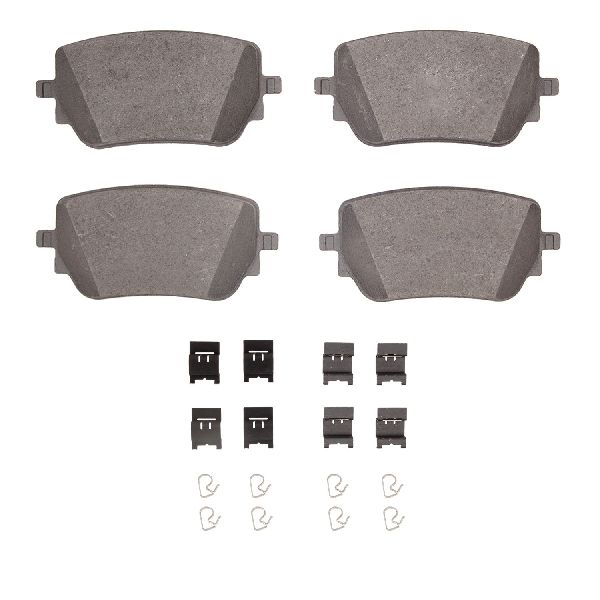 2021-2025 Mercedes-Benz GLA250 Disc Brake Pad Set - Rear (Dynamic Friction)