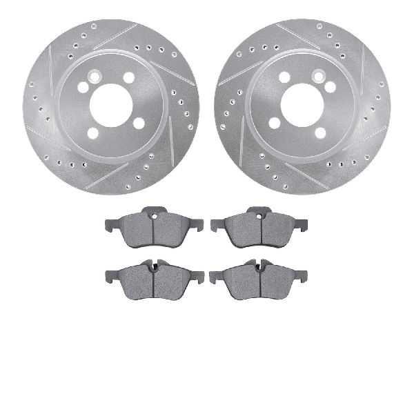 2002-2008 Mini Cooper Disc Brake Kit - Front (Dynamic Friction)