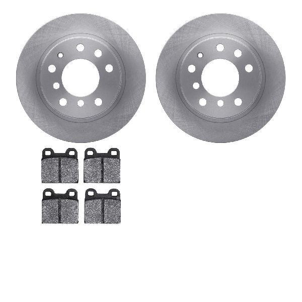 1975-1978 BMW 530i Disc Brake Kit - Rear (Dynamic Friction)