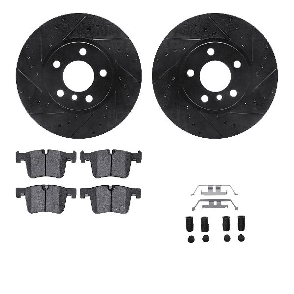2011-2014 BMW X3 Disc Brake Kit - Front (Dynamic Friction)