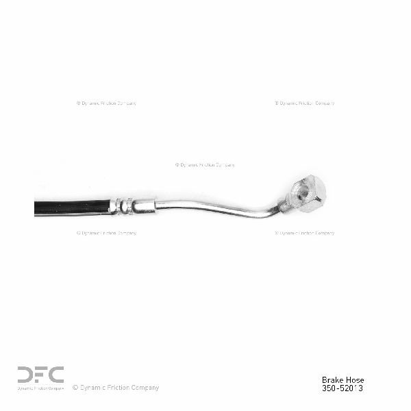1988-1996 Pontiac Grand Prix Brake Hydraulic Hose - Front Right (Dynamic Friction)