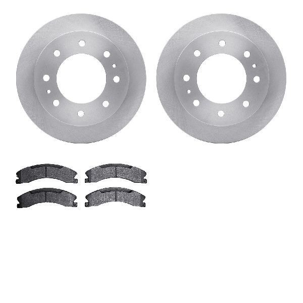 2011-2019 GMC Sierra 2500 HD Disc Brake Kit - Rear (Dynamic Friction)