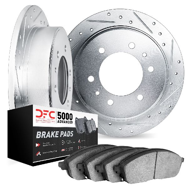 2009-2010 Hummer H3T Disc Brake Kit - Rear (Dynamic Friction)