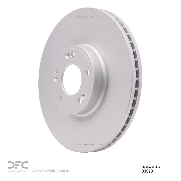 2009-2014 Hyundai Genesis Disc Brake Rotor - Front (Dynamic Friction)
