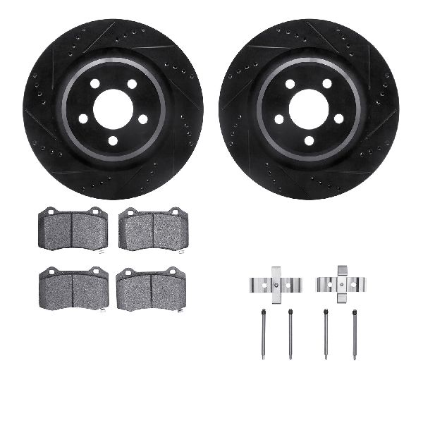 2006-2020 Dodge Charger Disc Brake Kit - Rear (Dynamic Friction)