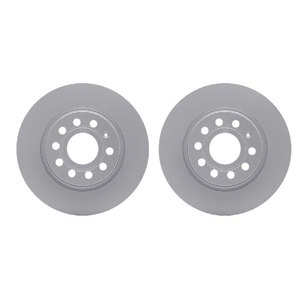 2011-2015 Volkswagen Jetta Disc Brake Rotor Set - Front (Dynamic Friction)