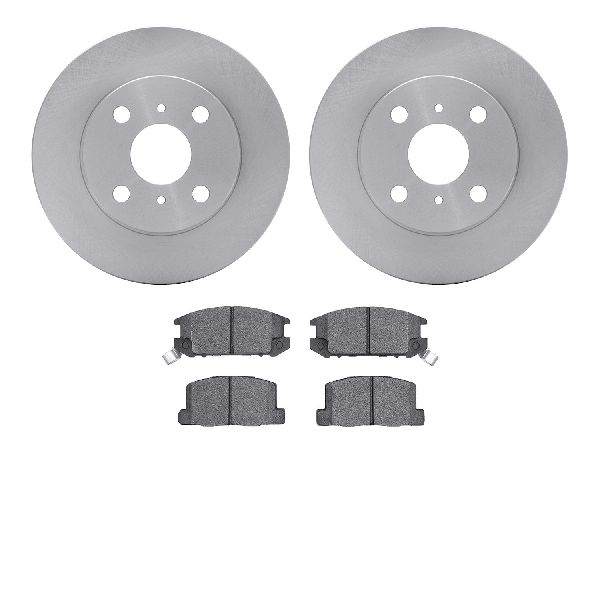 1985-1986 Toyota MR2 Disc Brake Kit - Rear (Dynamic Friction)