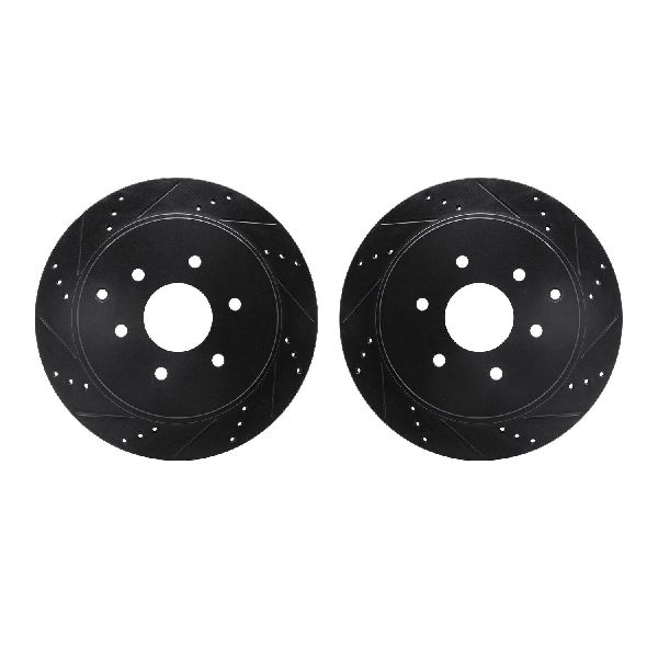 2014-2024 INFINITI QX80 Disc Brake Rotor Set - Rear (Dynamic Friction)