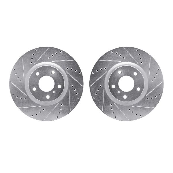 2007-2008 INFINITI G35 Disc Brake Rotor Set - Front (Dynamic Friction)