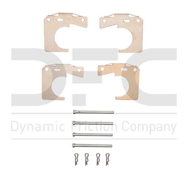 1973-1975 Austin Marina Disc Brake Hardware Kit - Front (Dynamic Friction)