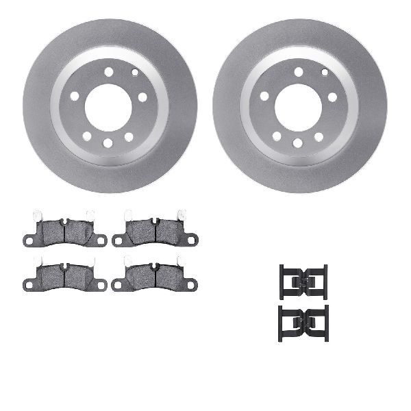 2011-2014 Porsche Cayenne Disc Brake Kit - Rear (Dynamic Friction)
