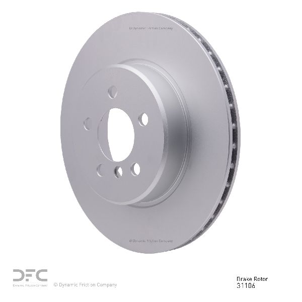 2011-2016 BMW 550i Disc Brake Rotor - Rear (Dynamic Friction)