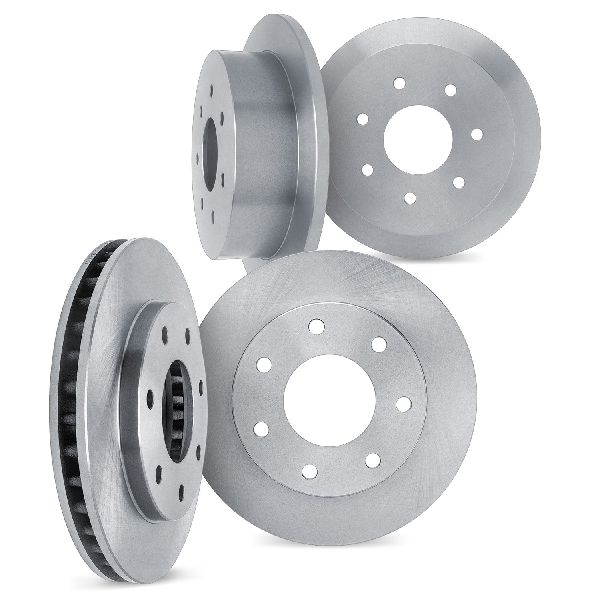 2000-2002 Ford F-150 Disc Brake Rotor Set - Front and Rear (Dynamic Friction)