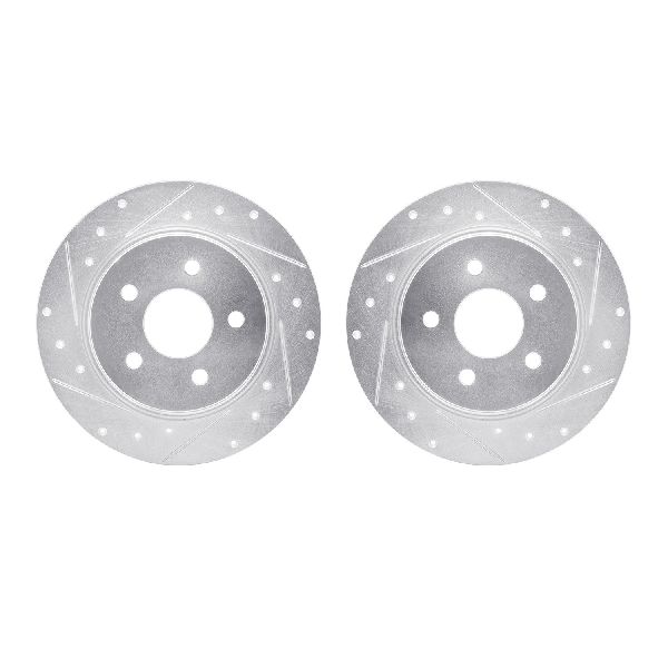 2013-2018 Ford C-Max Disc Brake Rotor Set - Rear (Dynamic Friction)