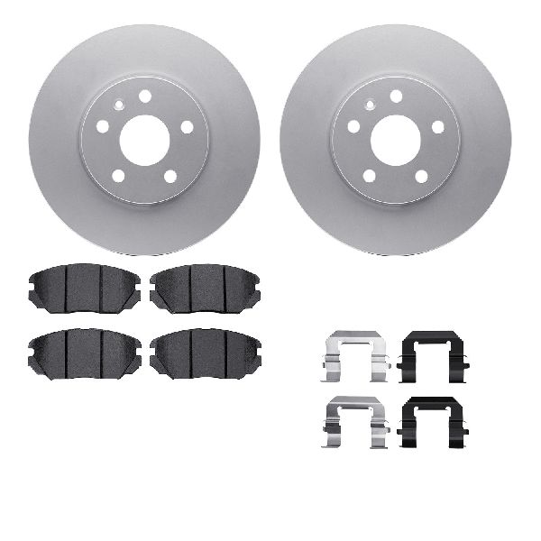 2010-2017 GMC Terrain Disc Brake Kit - Front (Dynamic Friction)