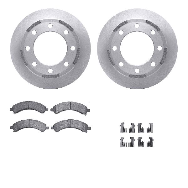 2003-2008 Chevrolet Express 3500 Disc Brake Kit - Rear (Dynamic Friction)