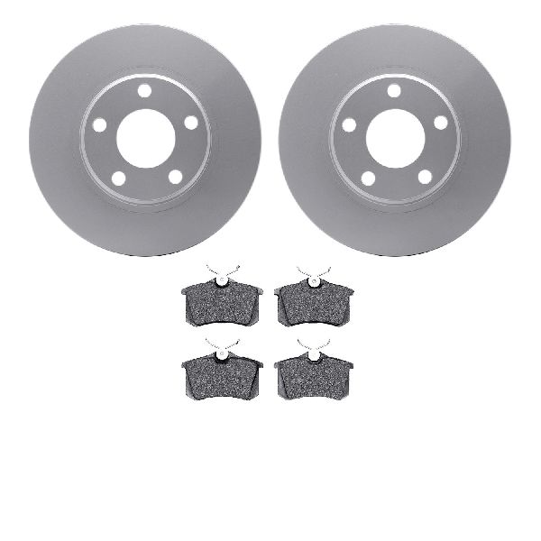 2001-2003 Audi S8 Disc Brake Kit - Rear (Dynamic Friction)