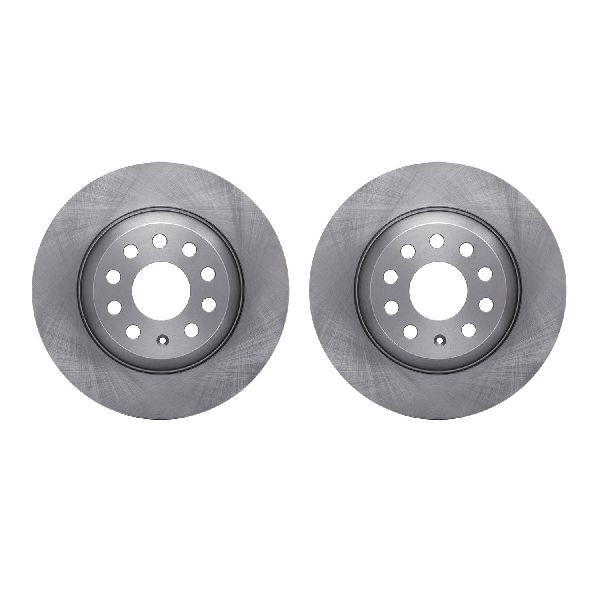 2019-2024 Volkswagen Jetta Disc Brake Rotor Set - Rear (Dynamic Friction)