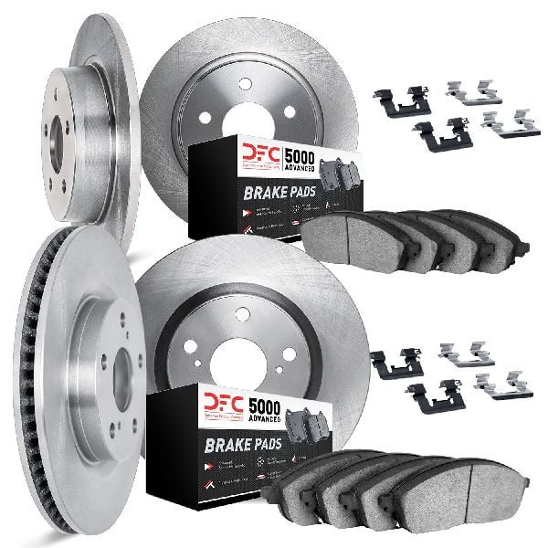 2006-2018 Toyota RAV4 Disc Brake Kit - Front and Rear (Dynamic Friction)