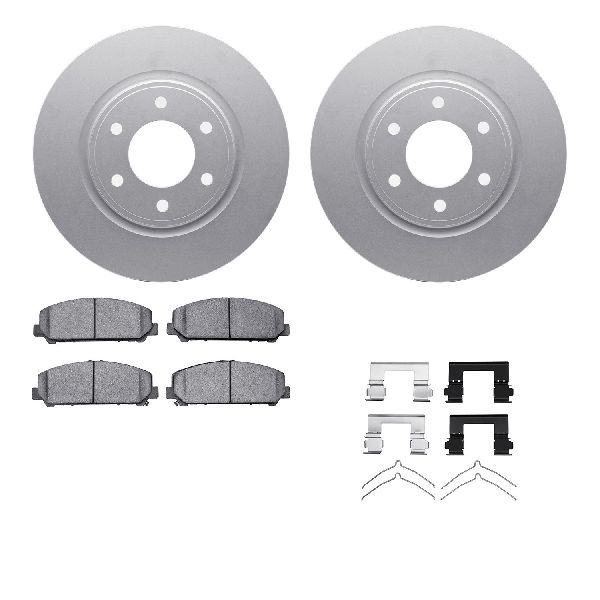 2011-2013 INFINITI QX56 Disc Brake Kit - Front (Dynamic Friction)
