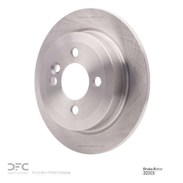 2002-2015 Mini Cooper Disc Brake Rotor - Rear (Dynamic Friction)