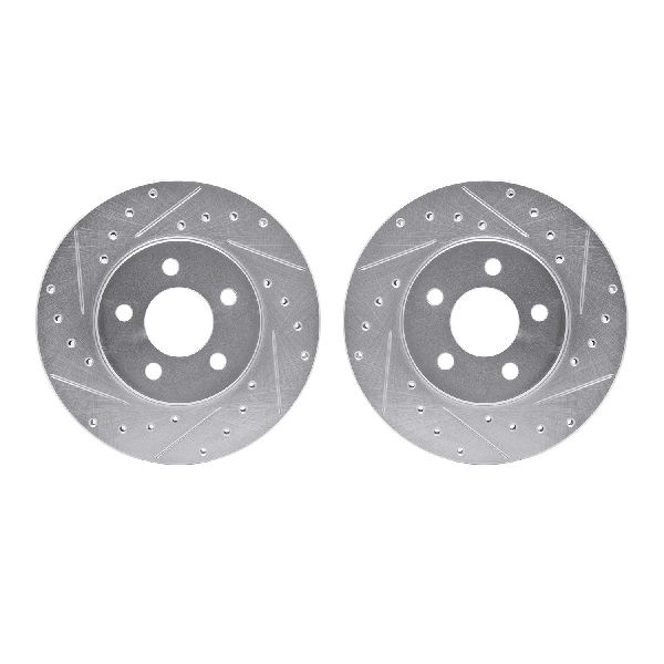 1991-1995 Dodge Caravan Disc Brake Rotor Set - Front (Dynamic Friction)