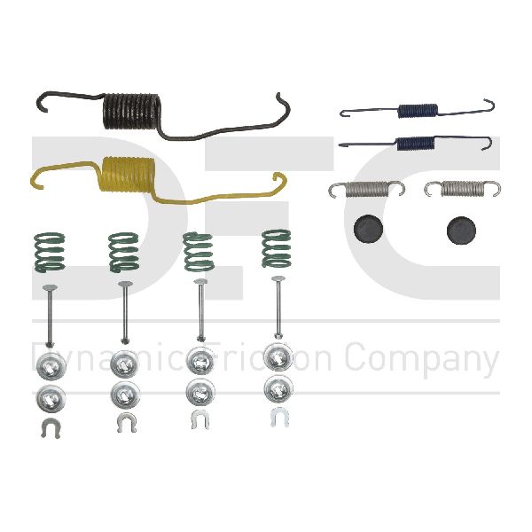 2003-2005 Toyota RAV4 Drum Brake Hardware Kit - Rear (Dynamic Friction)